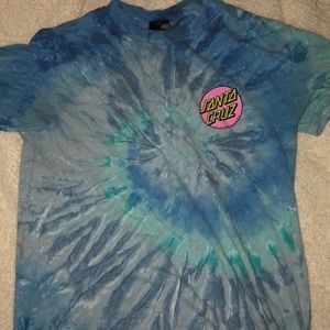 santa cruz tie dye shirt